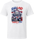 England Three Lions Soccer Football 2026 National Pride T Shirt Unisex