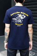 Simple&Raw TS747 Fox Racing s (Navy) Unisex
