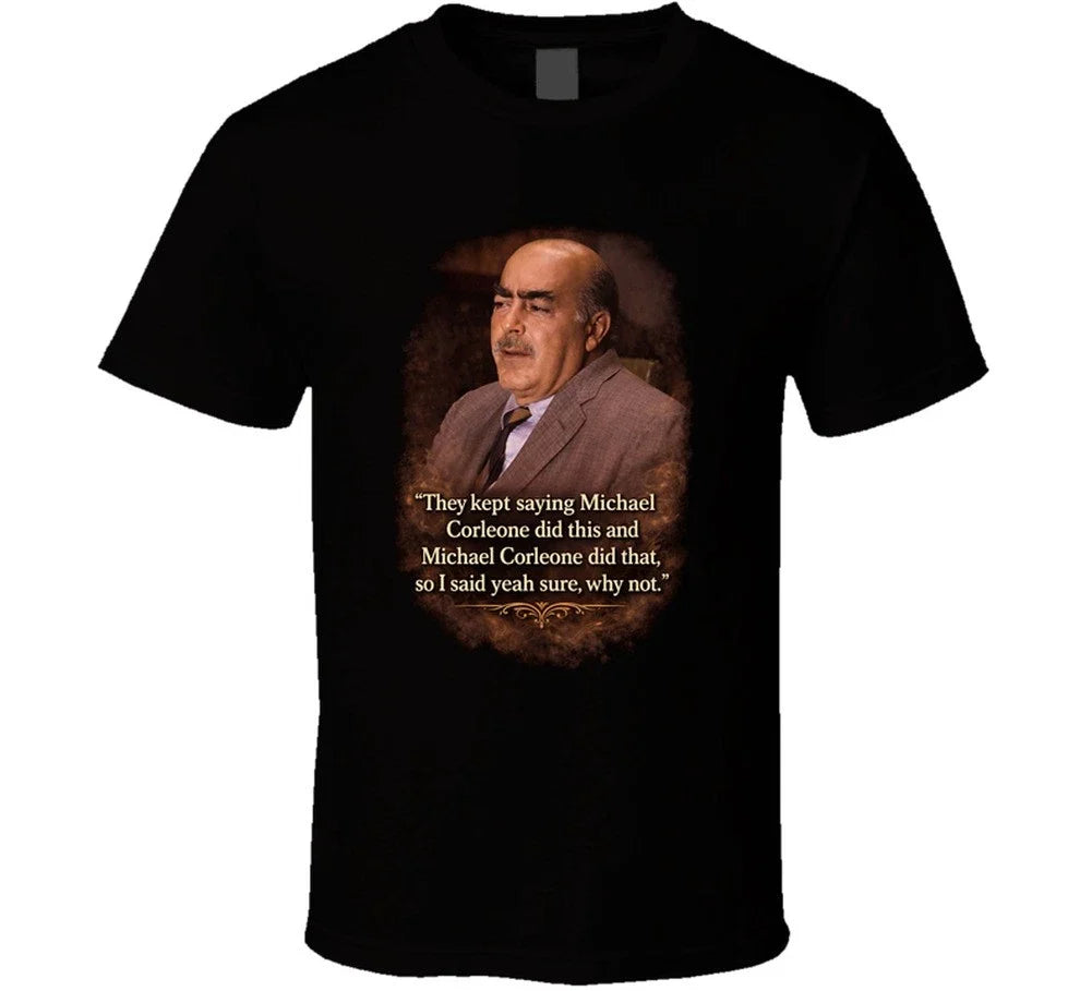 Frank Pentangeli Testify Quote T Shirt Unisex