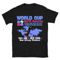 World Cup 2026 Soccer Football Fan Tee USA Canada Mexico Futbol Shirt Unisex