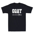 Goat God Over All Things Funny Christian Quote Retro Men's Short Sleeve Unisex
