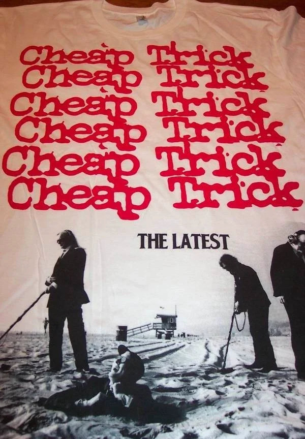 CHEAP TRICK The Latest 2009 SUMMER TOUR MENS SMALL NEW Unisex