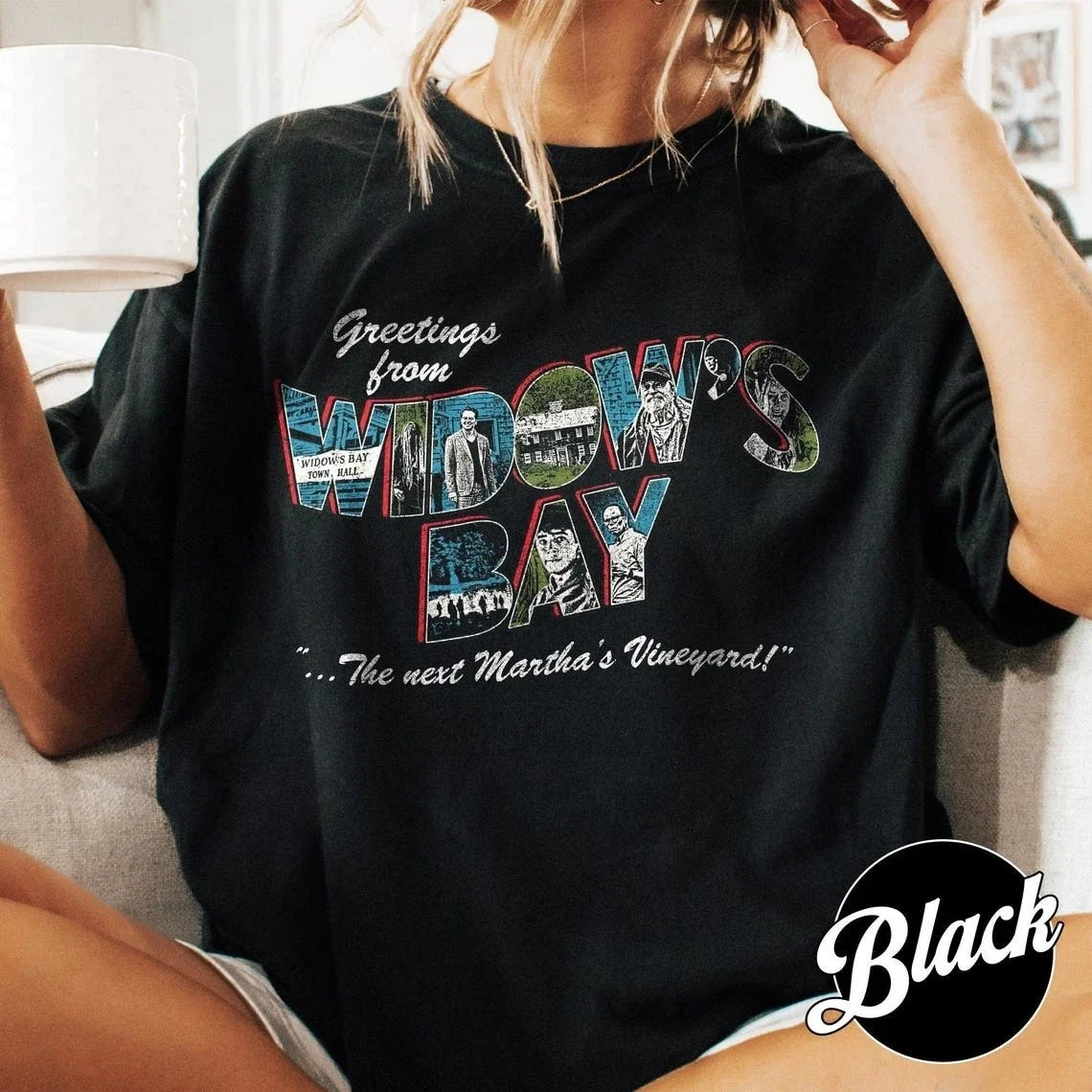 Greetings From Widow's Bay Horror Movie Vintage Unisex Unisex