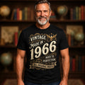 Vintage 1966 T Shirt, 60th Birthday Aged to Perfection Gift Unisex