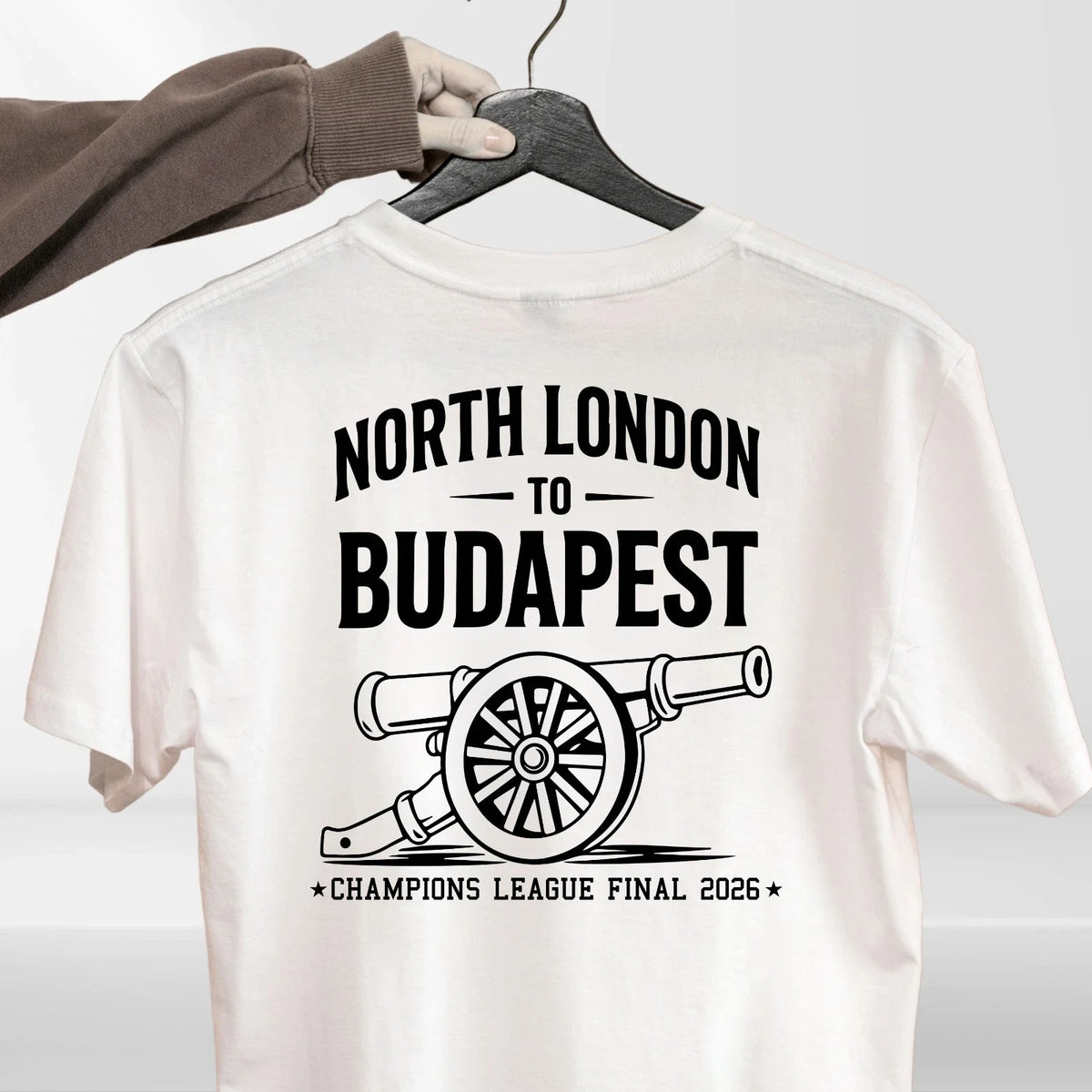 North London to Budapest Champions League Final 2026 - Football Fan Gift Unisex