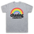 CHASING RAINBOWS UNOFFICIAL BRITPOP LEGENDS SLOGAN MENS & WOMENS Unisex