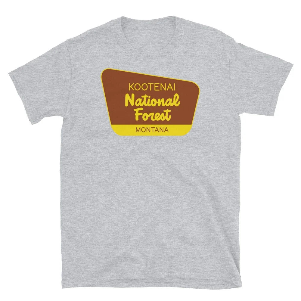 Kootenai National Forest Montana Short-Sleeve Unisex Unisex
