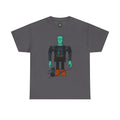 Marx Frankenstein Robot Graphic Tee — Retro Green Monster Unisex