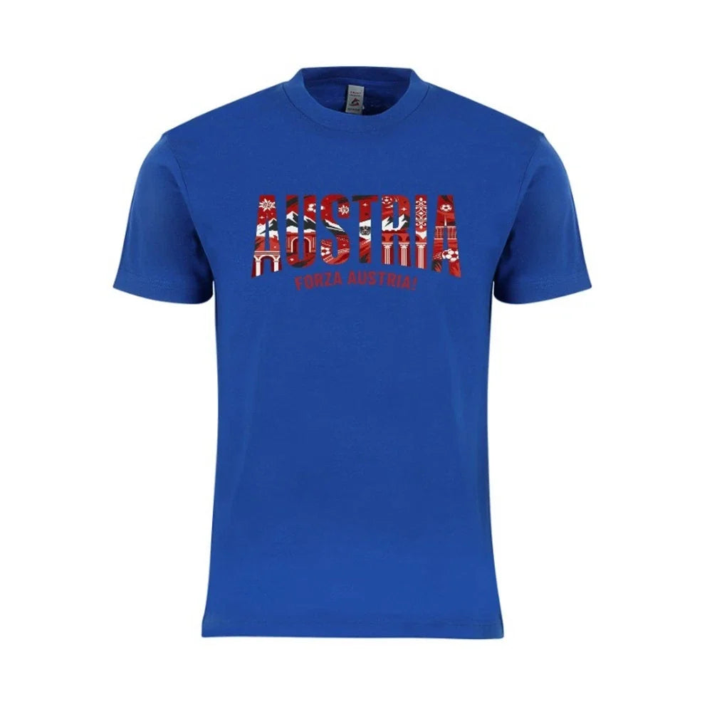 Austria Country Flag Soccer World Cup 2026 Adult Unisex Football Fan Tee Unisex