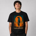 Unisex Graphic Black Cyberpunk Streetwear Loose Fit Japanese Anime Tee Unisex