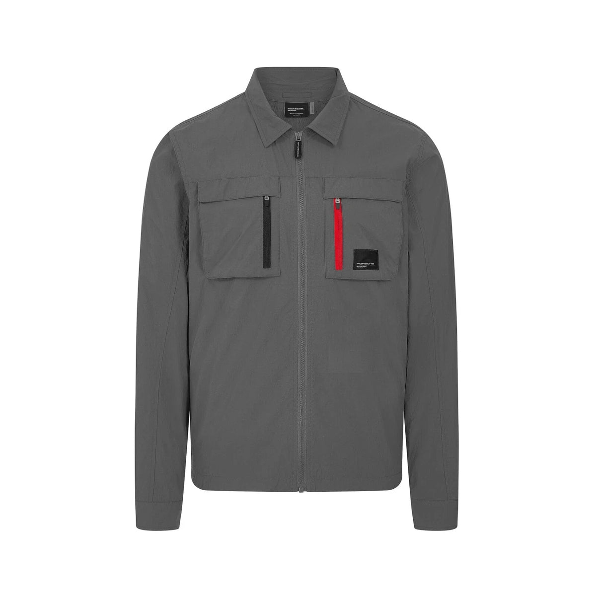 Porsche Motorsport Penske Official Utility Long Sleeve Overshirt Grey Unisex