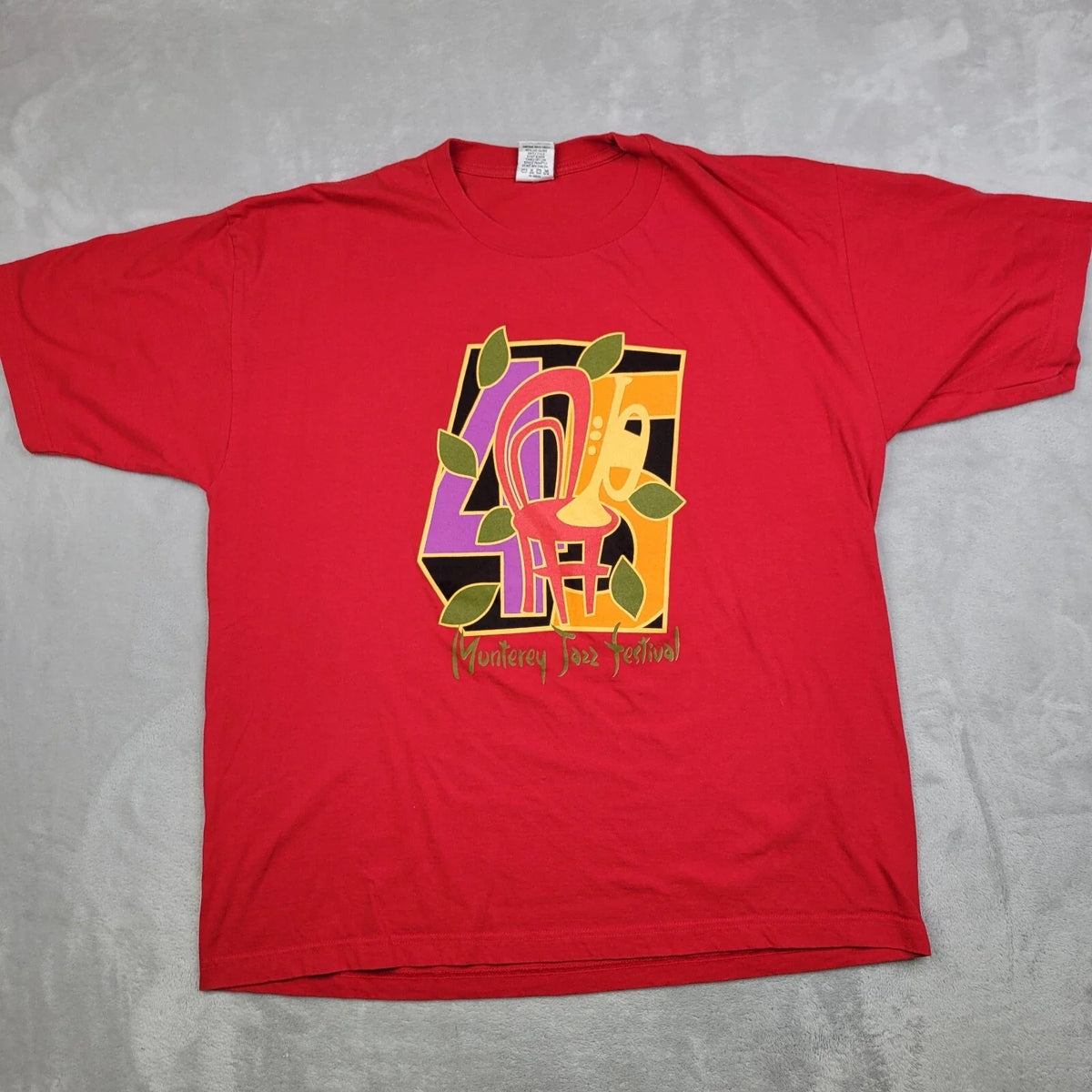 Monterrey Jazz Festival Shirt Mens XL Concert Tour Band Merch Fest Vintage Y2K Unisex
