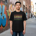 Bushwick Supply New York 3D SUPERIOR Black MENS SMALL Metallic Tee Unisex