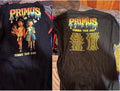 Primus Summer Tour 2026 T Shirt Black Double Sided Reprint Unisex