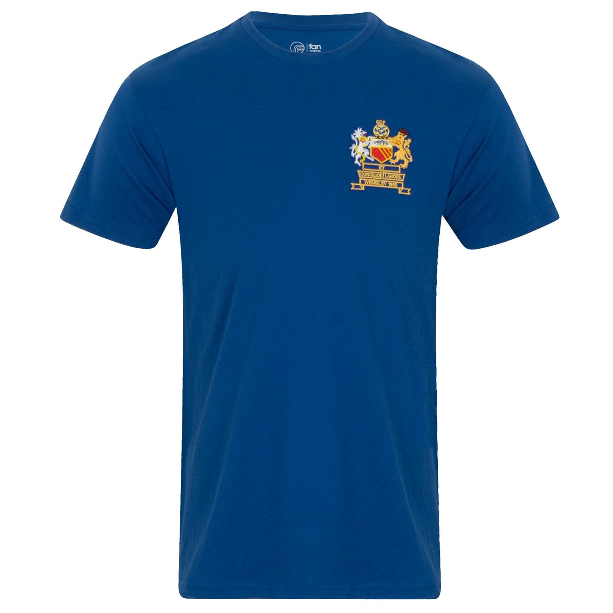 Fan Originals Manchester Crest Mens 1968 European Colours Blue Unisex