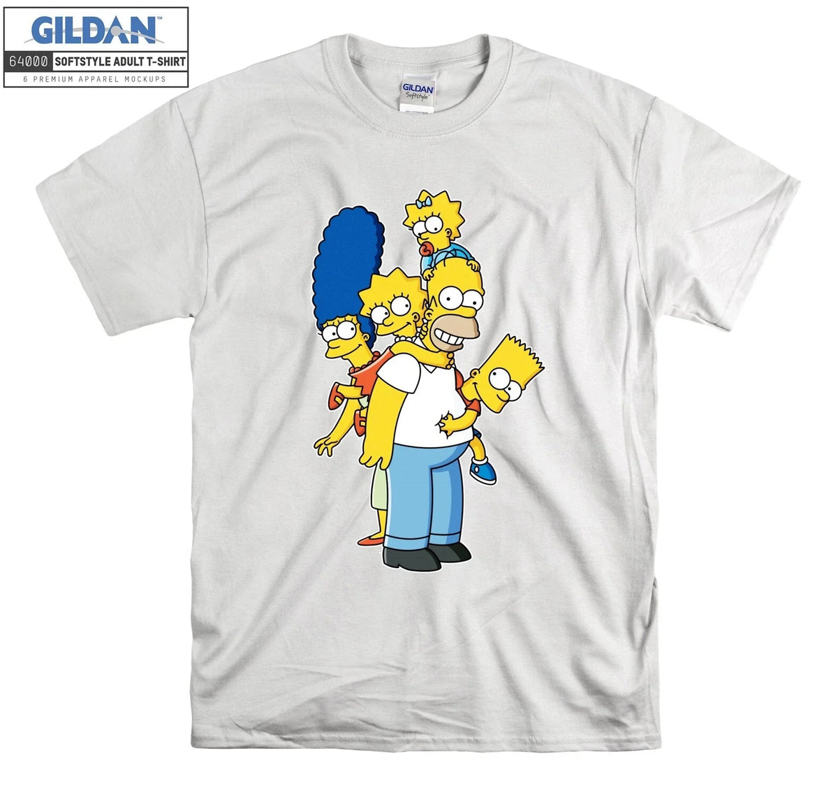 The Simpsons All characters Family T shirt Men Women Unisex Tshirt V340 Unisex