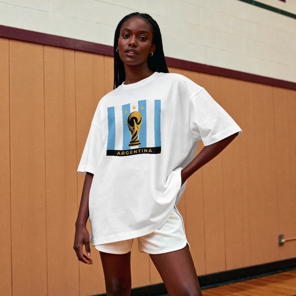 Argentina Soccer Ball | Mate & Football Vibes Unisex