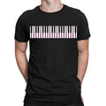 Music Piano Keys Musical Instrument Pianist Gift Mens Womens s Top #TA-89 Unisex