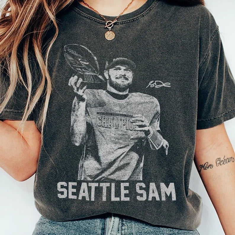 HOT! Vintage Sam #14 Seattle Seahawk Champions Benito Bowl 2026 Gift Fan Unisex