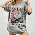 Fck ICE Comfort Colors® – Rebel Punk Activist Graphic Tee Unisex