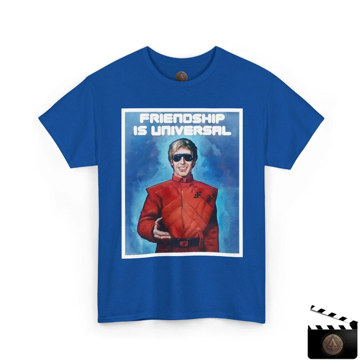 Friendship Is Universal For Men & Women, V Visitors Retro Sci-Fi TV Tee Unisex