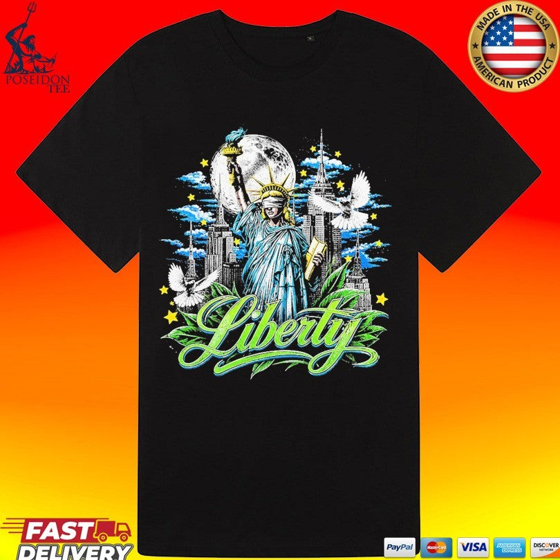 Sadstonie Liberty Statue Nyc Unisex