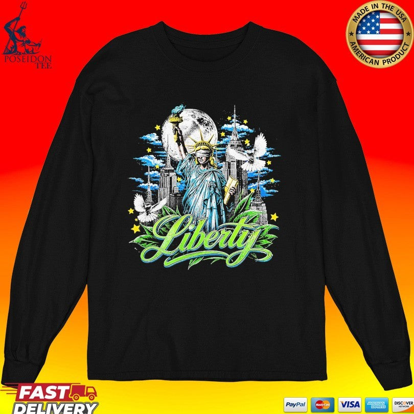 Sadstonie Liberty Statue Nyc Unisex
