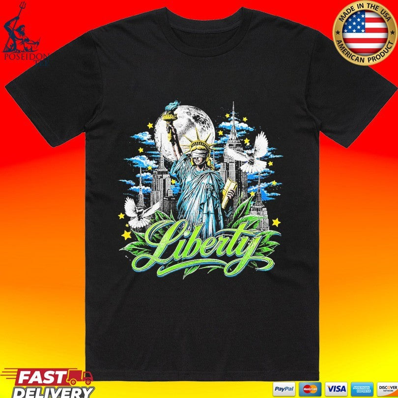 Sadstonie Liberty Statue Nyc Unisex
