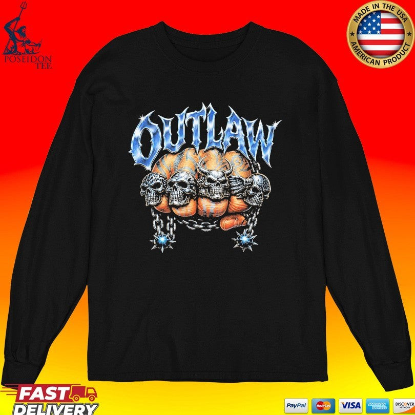 Sadstonie Outlaw Skull Chrome Unisex