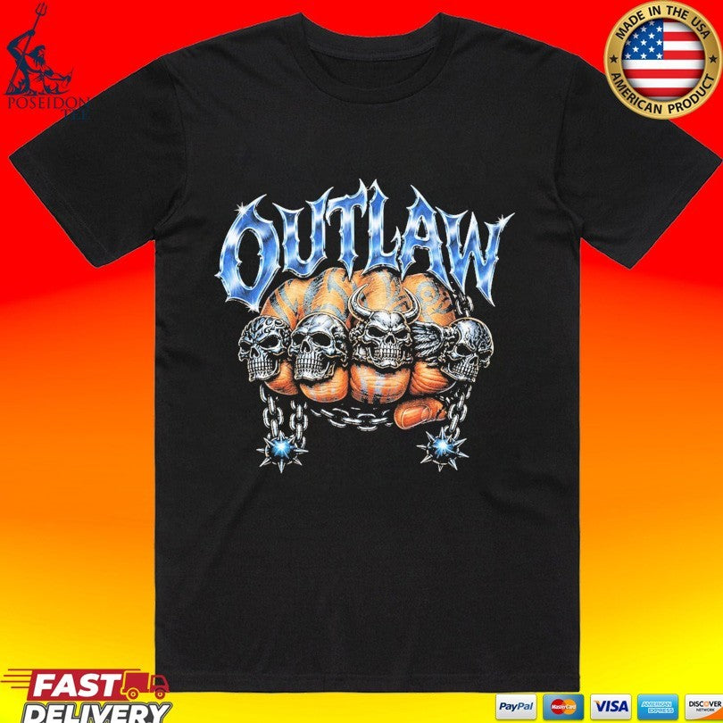 Sadstonie Outlaw Skull Chrome Unisex
