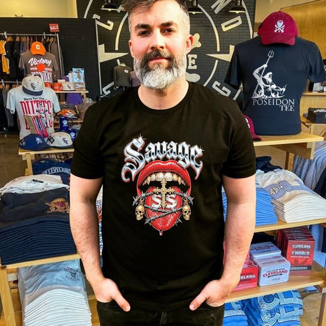 Sadstonie Savage Lips Chrome Unisex