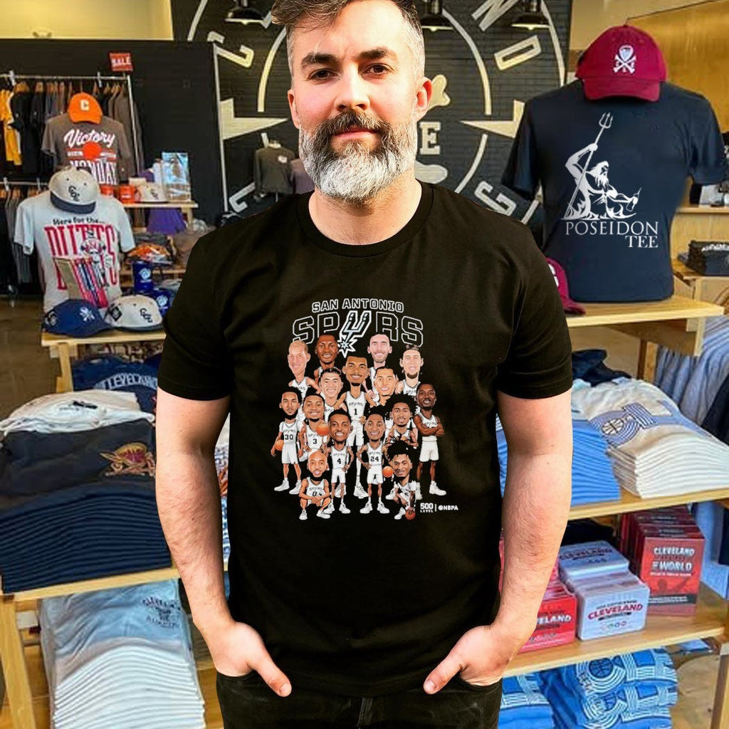 San Antonio Spurs 2026 Playoffs Caricature 2026 Unisex