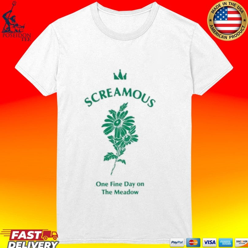 Screamous One Fine Day On The Meadow Flowers Unisex