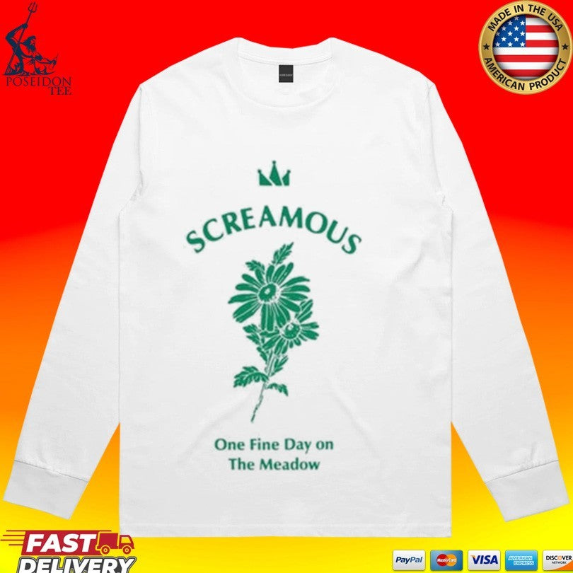 Screamous One Fine Day On The Meadow Flowers Unisex