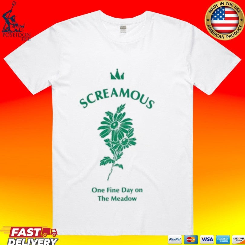 Screamous One Fine Day On The Meadow Flowers Unisex