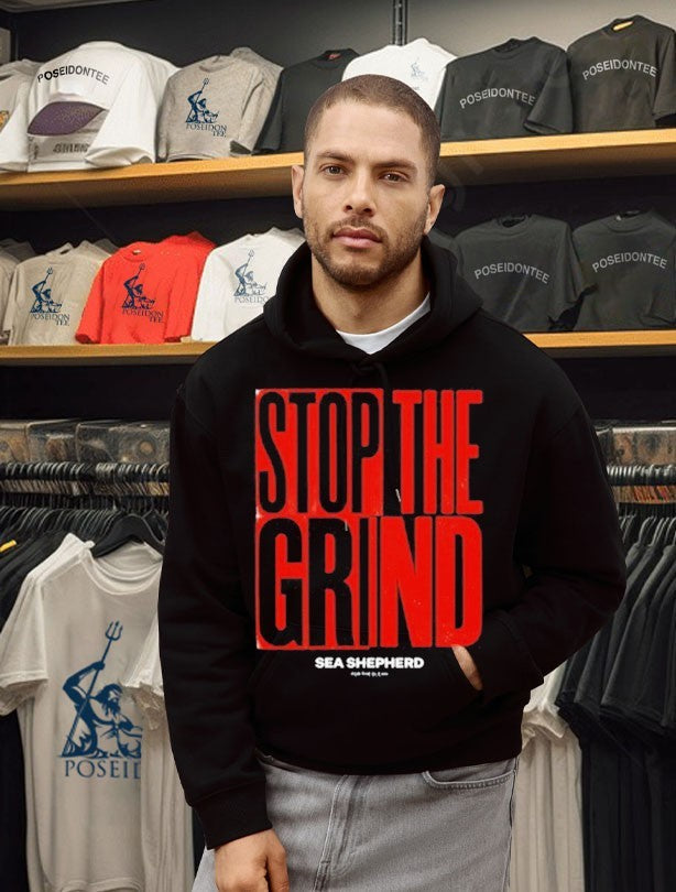 Sea Shepherd Stop The Grind Unisex