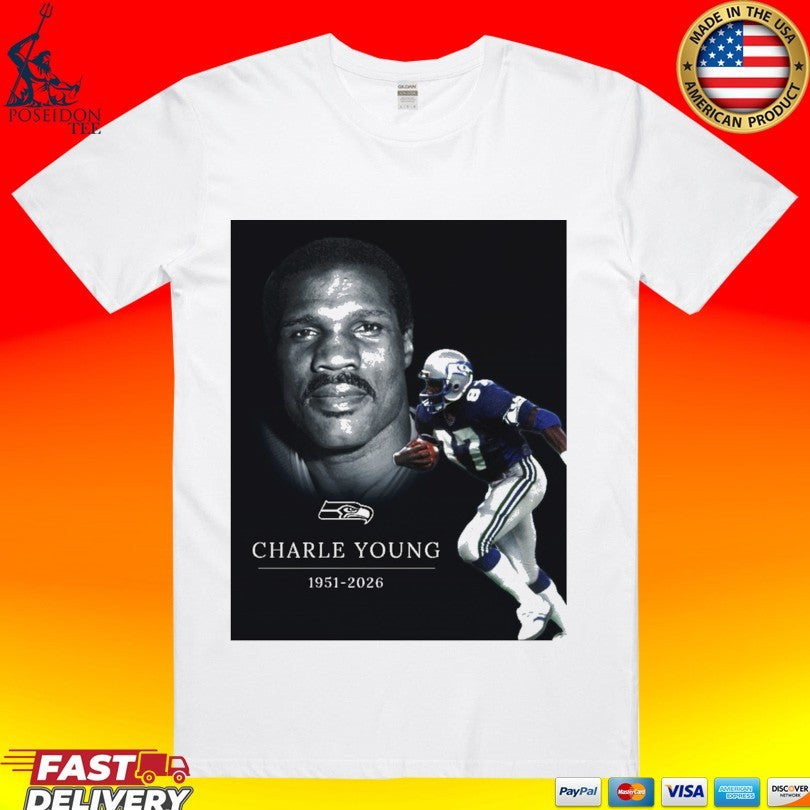 Seahawks Charle Young 1951 2026 Rip Unisex
