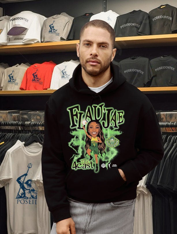 Seattle Storm Team Playa Society Flaujae Johnson Player Unisex