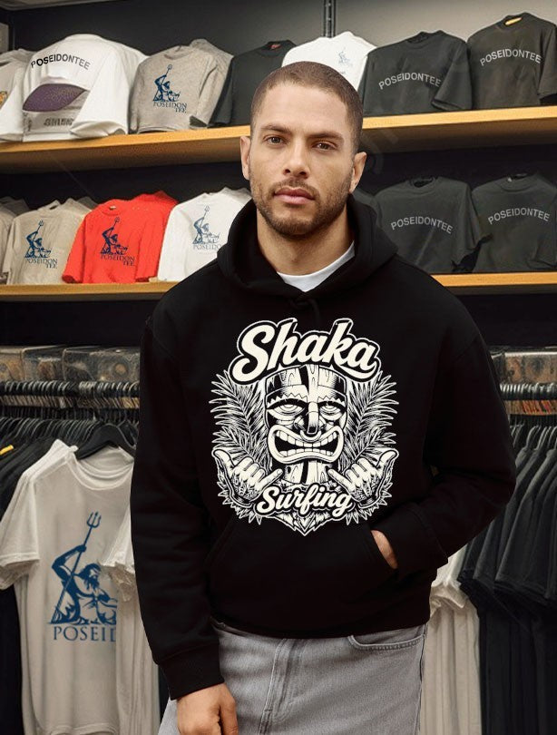 Shaka Surfing Tiki Hawaiian Unisex