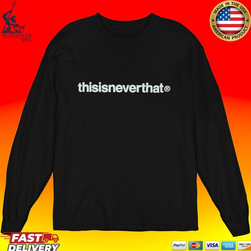 Shelflife Thisisneverthat Logo Unisex