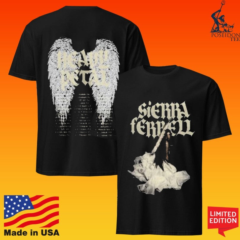 Sierra Ferrell Merch Heavy Petal Tour 2026 Blk Photo Tour Dates Unisex