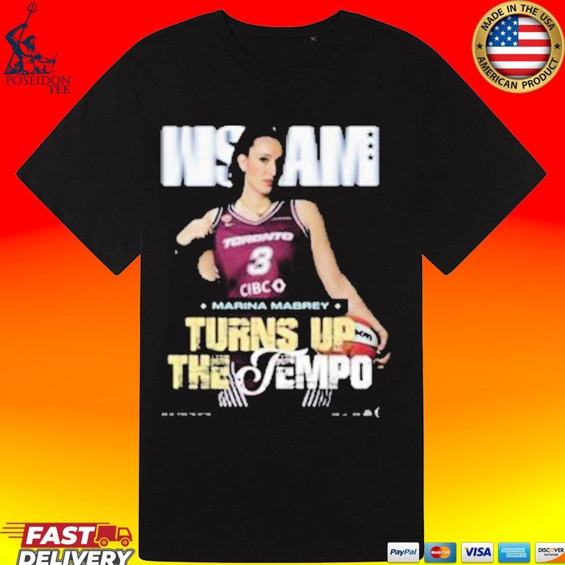 Slam Turns Up The Tempo 262 Marina Mabrey Unisex