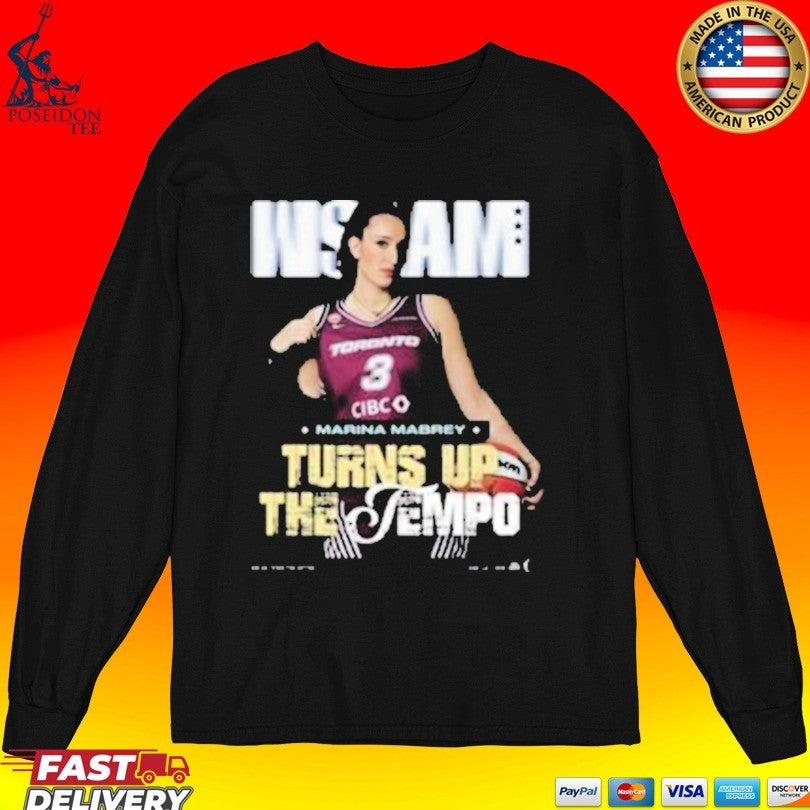 Slam Turns Up The Tempo 262 Marina Mabrey Unisex