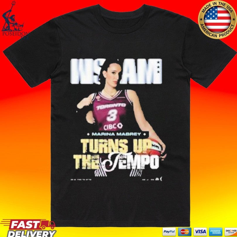 Slam Turns Up The Tempo 262 Marina Mabrey Unisex