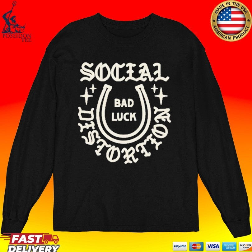 Social Distortion Bad Luck Horseshoe Unisex