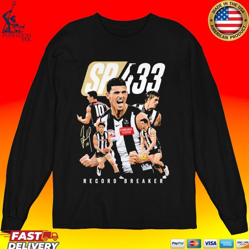 Sp433 Record Breaker 433 Games Footy Milestone Unisex