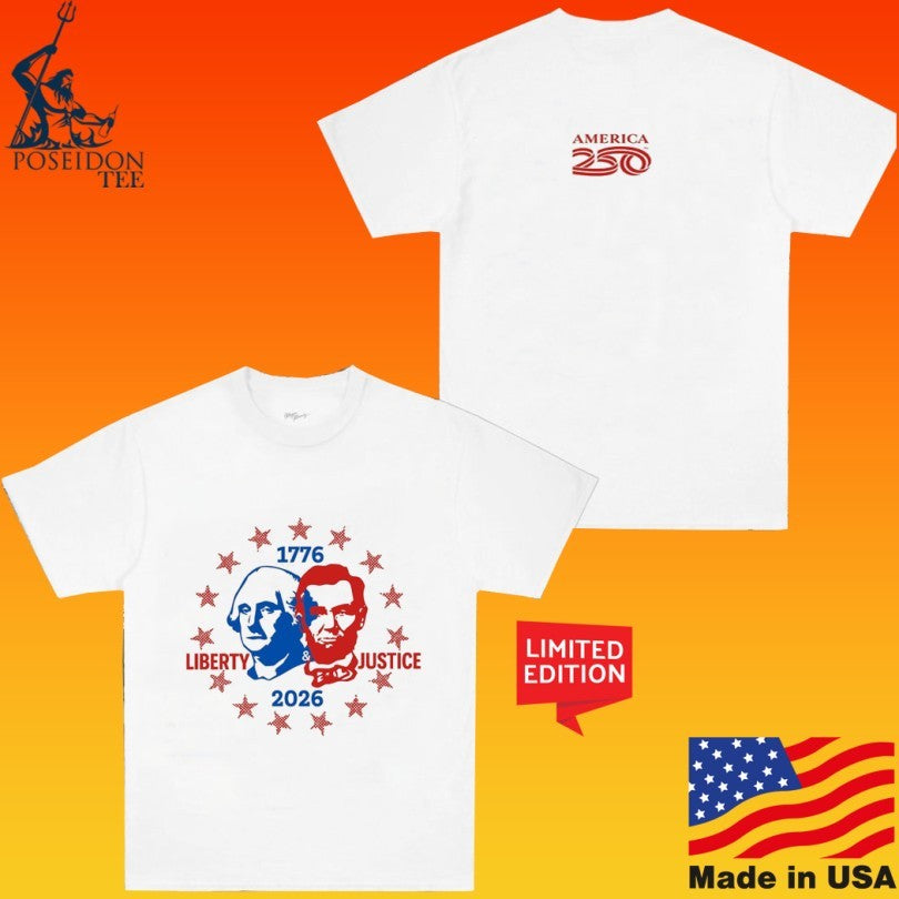 Spirit Jersey Liberty & Justice America 250 Ringer Unisex