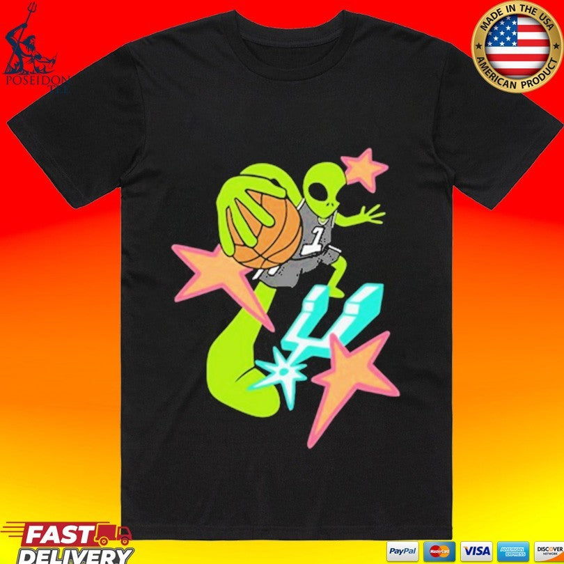 Spurs Conference Finals Wemby Alien 2026 Unisex