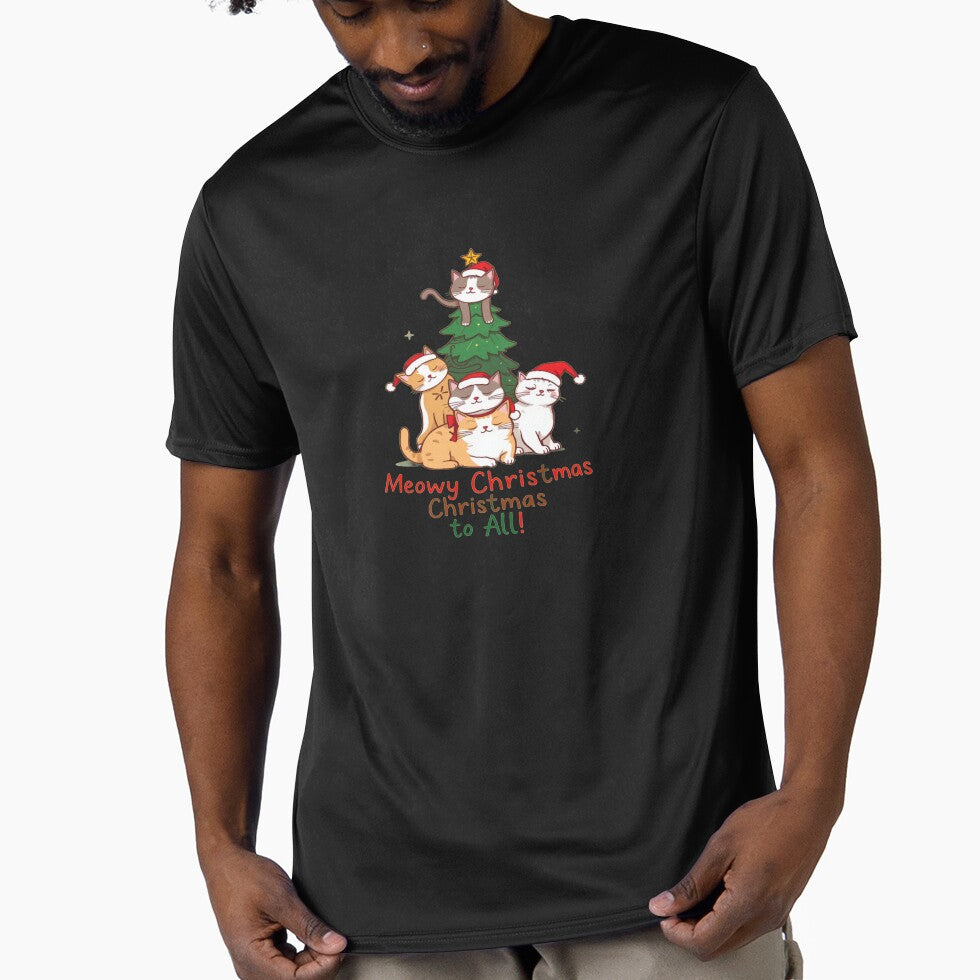 Meowy Christmas to All by SouadShopArt