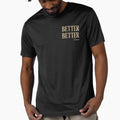 Beter Beter – Minimalist Luxury Statement Tee  in Calm Tones for Quiet Confidence by kruton_designs